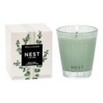 NEST New York Scented Classic Candle, Wild Mint & Eucalyptus - 8.1 oz - Up to 60-Hour Burn Time - Reusable Glass Vessel