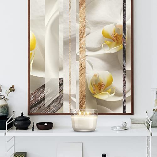 41ZDIeTrakL._SL500_.jpg Glade Sheer Vanilla Embrace Candle – 3-Wick Air Freshener Infused with Essential Oils, 6.8 oz - Image 11