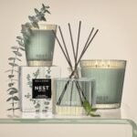 NEST New York Wild Mint & Eucalyptus Scented Classic Candle - 8.1 oz, 60-Hour Burn, Reusable Glass Container - Image 6
