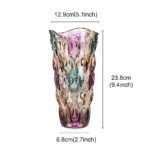 CEMABT Thick 3.4 lb Modern Glass Vases for Flower Centerpieces, Colorful & Clear Home Decor Gifts. - Image 7
