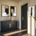 Large Black and White Abstract Wall Art Set | 3-Piece Canvas Prints for Living Room & Office Decor (24x36 in) - Image 3