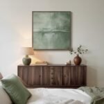 Sage Green Abstract Wall Art - Modern 30x30 Canvas Print for Living Room, Bedroom, or Home Office Decor. - Image 8