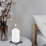 YOROXRG 2"x4" Unscented White Pillar Candles, Set of 20. Perfect for Weddings, Emergencies, Spas, and Parties. - Image 4