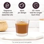 Glade 1-Wick Cashmere Woods Scented Candle Jar, 4.08 Oz, 2 Count - Essential Oil Air Freshener. - Image 4