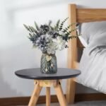 Faux Flowers in Vase: Artificial Floral Centerpieces for Dining Room & Coffee Table Decor - Image 7