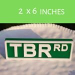 Library Street Sign - 3D Bookshelf Decor for Book Lovers, Reading Nook Gifts, 2" x 6" - Image 5