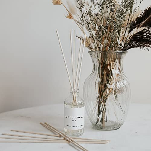 41s5i8x4TNL._SL500_.jpg Sweet Water Decor Reed Diffuser Set - Sea Salt Citrus & Musk Amber | Long-Lasting, Non-Toxic Fragrance Made in USA - Image 3