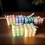 Handmade 2.3" Bubble Candle - Gradual Color Decor for Cute Rooms & Preppy Aesthetics, Perfect Gift! - Image 6