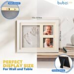 Bubzi Co Baby Footprint & Handprint Kit: Keepsake Frame & Perfect New Mom Gifts! - Image 4