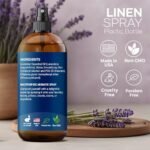 Lavender Linen Spray 8 fl oz - Refreshing Fabric & Pillow Spray for Bedding and Rooms, Soothing Mist by Nexon Botanics. - Image 2