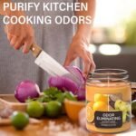 TRINIDa Orange & Vanilla Odor Eliminating Candles - Banish 99% of Unwanted Smells Quickly! - Image 6