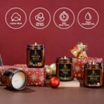 Holiday Candle Set: 4-Pack Winter Scented Soy Candles - Perfect Gifts for Men and Women! - Image 3