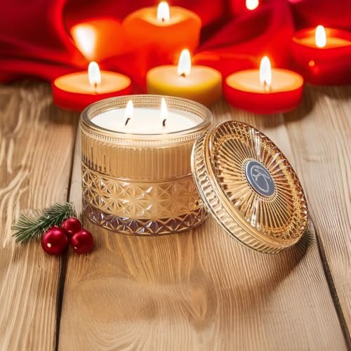 51B70i6WW8L._SL500_.jpg Chloefu LAN Sandalwood & Patchouli Candles - Long-Lasting, Decorative Home Fragrance. Perfect Gift for Any Occasion! - Image 6