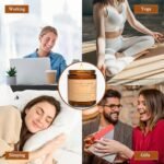 7oz Lavender Eucalyptus Candles | Soy Wax Aromatherapy Gifts for Stress Relief & Relaxation. - Image 7