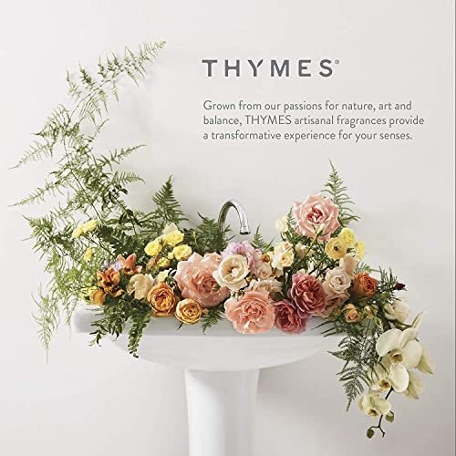 51HJvGeMHbL._SL500_.jpg Thymes Luxury Scented Candles for Men & Women - Frasier Fir, 6.5 oz - Crisp Siberian Fir & Cedarwood - Image 9