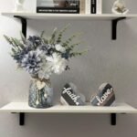 Faux Flowers in Vase: Artificial Floral Centerpieces for Dining Room & Coffee Table Decor - Image 4