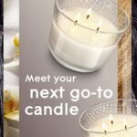 Glade Sheer Vanilla Embrace Candle – 3-Wick Air Freshener Infused with Essential Oils, 6.8 oz - Image 2