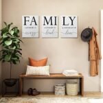 GUBIYU Set of 3 Black and White Inspirational Canvas Prints for Home Wall Decor, 12"x16" - Image 4