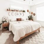 Scandinavian Natural Decor: Acrylic Moon Phase Wall Mirror for Bohemian Living Room & Bedroom Décor (Beige) - Image 2