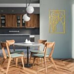 AGIOTA 3-Piece Gold Wall Art Set - Minimalist Metal Line Art of Female Body for Bedroom & Living Room Decor, 15 inches - Image 7