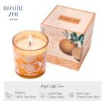 ROMIIE ZOI Citrus Scented Candle - 6oz Aromatherapy Soy Wax Jar - Perfect Home Gift for Women - Image 2