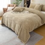 YUSOKI Sherpa Throw Blanket: Stylish, Super Soft, and Cozy 3D Design - Ideal Gift for Teens and Adults (Tan, 50"x65") - Image 6