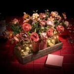 DUOER 3-Piece Mason Jar Centerpiece for Farmhouse Dining Table Decor with Wood Tray & LED Lights. Ideal for Kitchen, Living Room & Bathroom. - Image 6