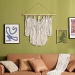 Mkono Macrame Wall Hanging – Chic Boho Home Decor for Bedroom, Living Room, or Dorm, 36"x35" - Image 3