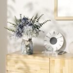 Faux Flowers in Vase: Artificial Floral Centerpieces for Dining Room & Coffee Table Decor - Image 8