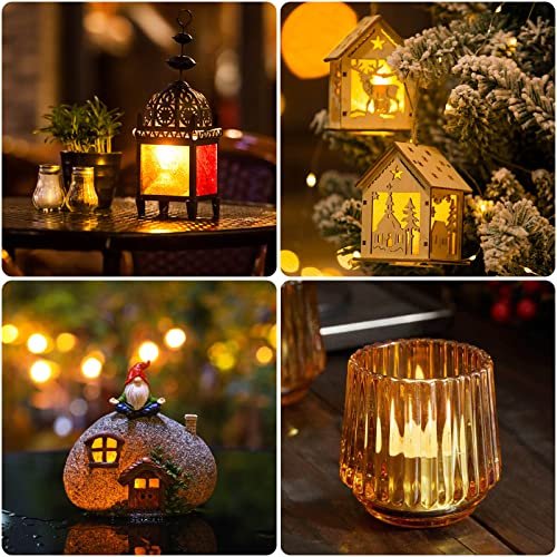 51gyWWmAML._SL500_.jpg Cridoz 2000 Artificial Rose Petals & 24 LED Tea Light Candles for Romantic Décor—Perfect for Valentine's Day, Weddings, or Special Nights. - Image 6