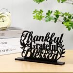 Geetery Inspiring Wooden Sign: Motivational Home Decor for Kitchen, Office, and Faith Gifts. - Image 2