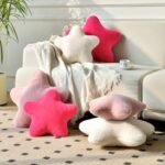 Xiashrk 15" Star Pillow - Plush Decorative Throw Pillow for Bed, Couch & Living Room Decor - Image 2