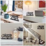 Jetec "I Still Remember the Days I Prayed" Inspirational Sign - Farmhouse Wooden Decor for Home & Office - Image 4