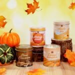 Fall Scented Candle Gift Set - 4 Aromatherapy Soy Wax Candles: Apple Pie, Autumn Wreath, Cinnamon Pumpkin Spice for Home Decor. Perfect gift for men and women! - Image 2