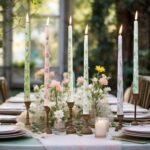 Dripless Floral Taper Candles - 10" Handmade Candle Sticks, 6 Pack for Home, Weddings, and Events - Image 7