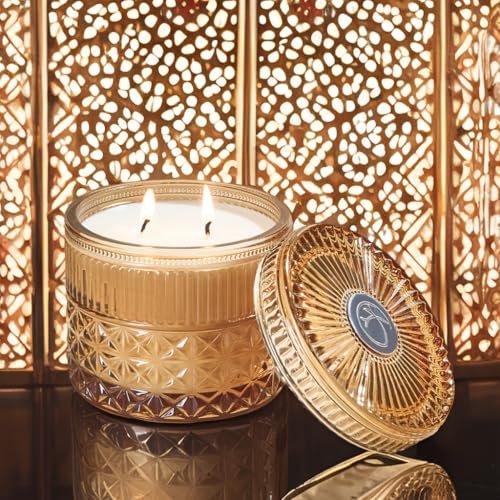 51qKQDYUaqL._SL500_.jpg Chloefu LAN Sandalwood & Patchouli Candles - Long-Lasting, Decorative Home Fragrance. Perfect Gift for Any Occasion! - Image 3