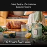 Voluspa French Cade Lavender Candle - 18 oz Coconut Wax Blend, 100-Hour Burn Time, Perfect for Home Decor - Image 5