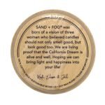 Sand + Fog Eucalyptus & Lavender Scented Candle - 100% Cotton Wick, 12 oz Jar - Luxury Home Decor - Image 8