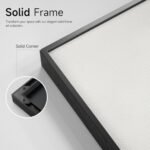 Large Black and White Abstract Wall Art Set | 3-Piece Canvas Prints for Living Room & Office Decor (24x36 in) - Image 6