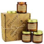 YFYTRE 4-Pack Scented Soy Wax Candles for Home Decor, Aromatherapy Jar Candles Gift for Women. - Image 9