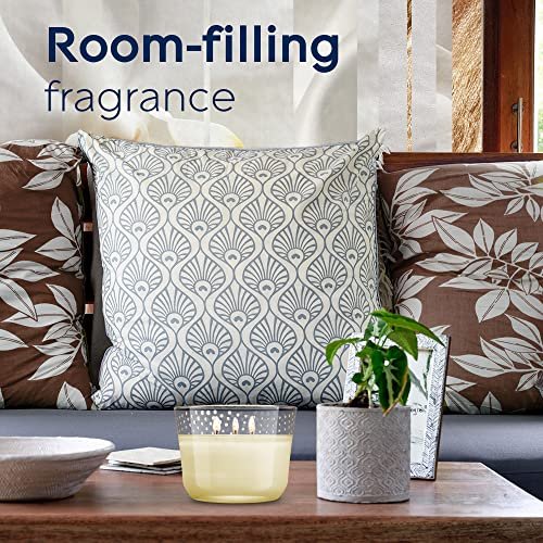 6159I7Arb-L._SL500_.jpg Glade Sheer Vanilla Embrace Candle – 3-Wick Air Freshener Infused with Essential Oils, 6.8 oz - Image 9