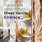 Glade Sheer Vanilla Embrace Candle – 3-Wick Air Freshener Infused with Essential Oils, 6.8 oz - Image 3
