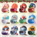 12 PCS Christmas Scented Candles Set for Women – Soy Wax Aromatherapy Gifts for Stress Relief and Relaxation. - Image 2