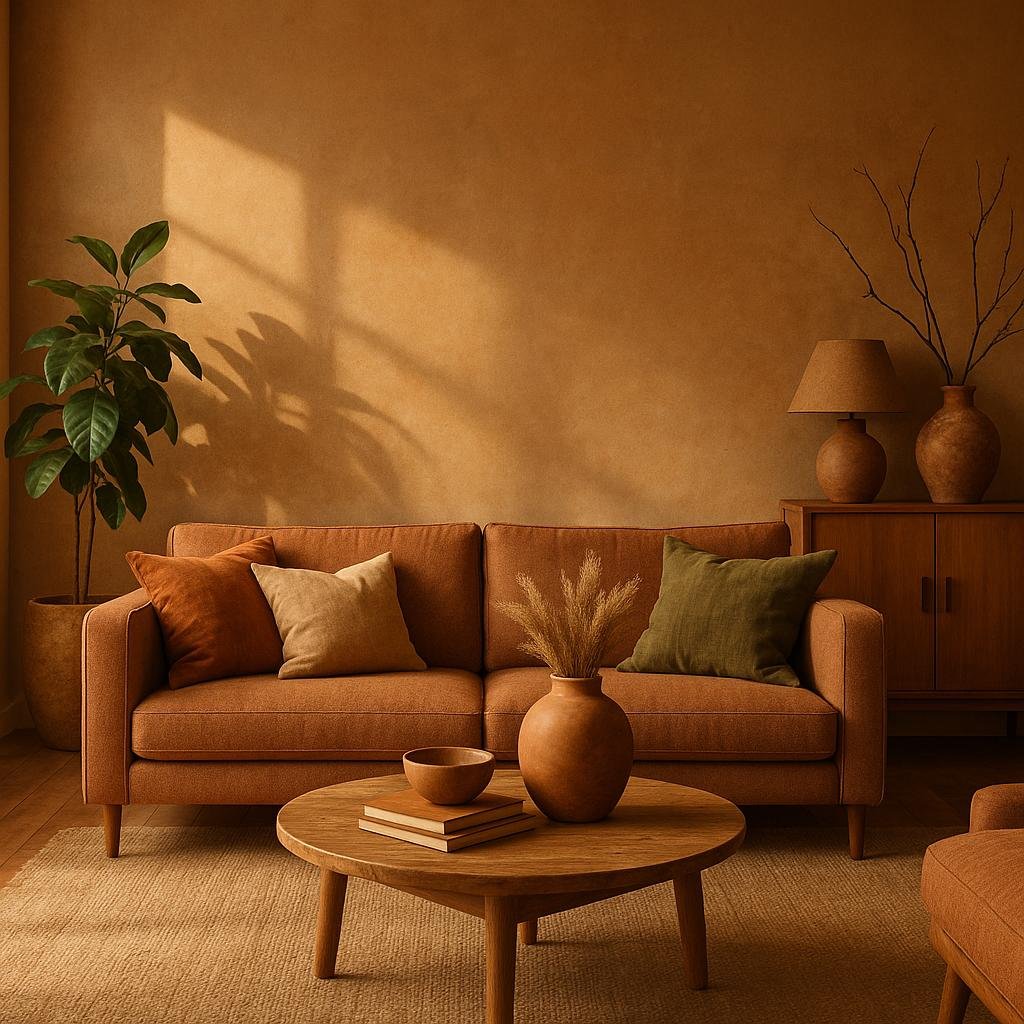 Understanding the Appeal of Earthy Tones in Living Room Design