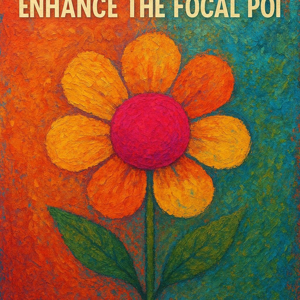 Using Color and⁢ Texture to ​Enhance the⁢ Focal⁣ Point