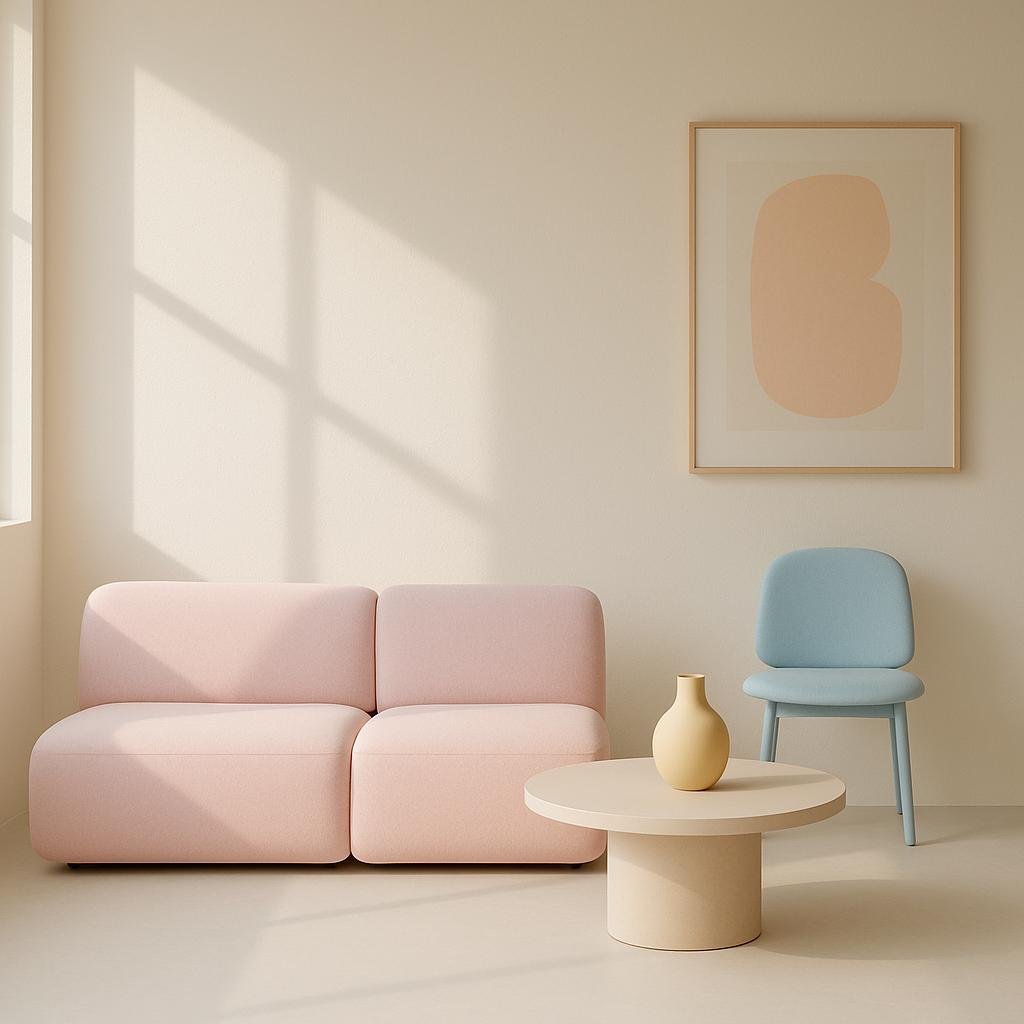 Choosing Soft Pastels to Enhance Light and Maintain Minimalism