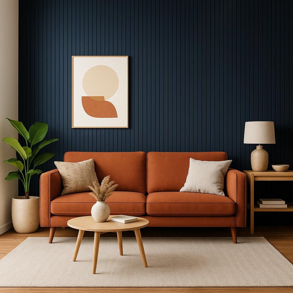 Using Accent Walls to create Focal Points and Add Depth