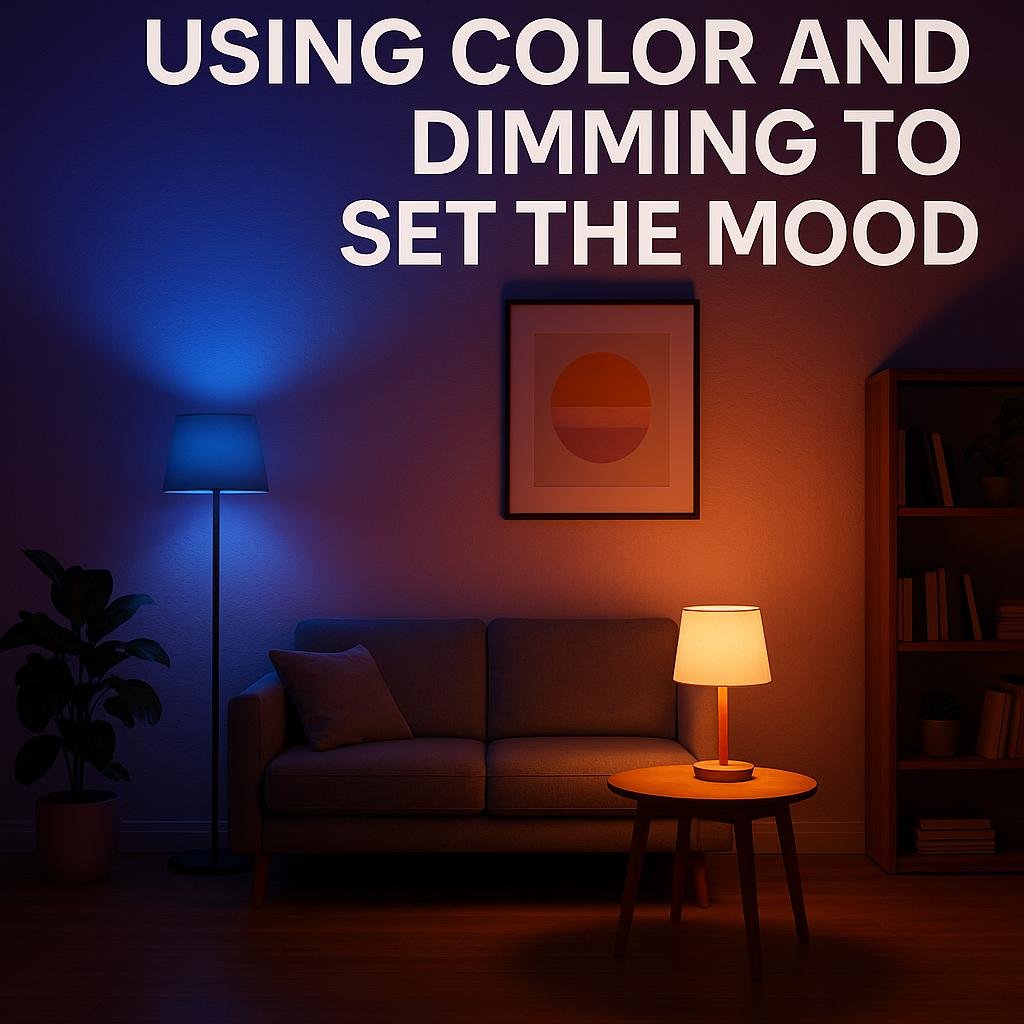 Using Color and Dimming to Set the mood