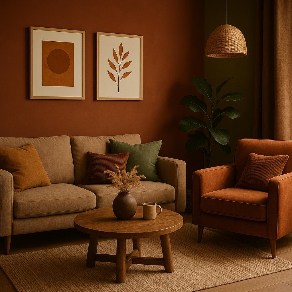 Choosing the Right Earthy Shades for a Cozy Atmosphere