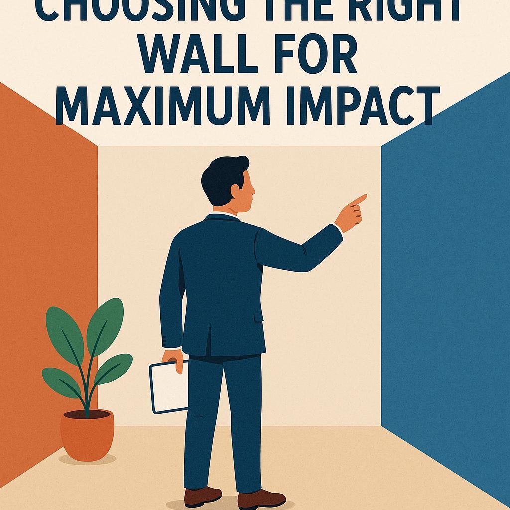 Choosing the Right Wall ⁣for Maximum Impact